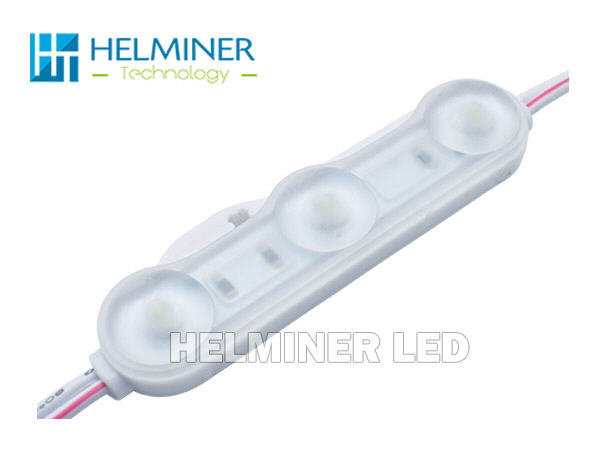 Bat-wing Lens LED Module 170° , 3LED 1.5W 110LM /w , Samsung 2835 inject led module